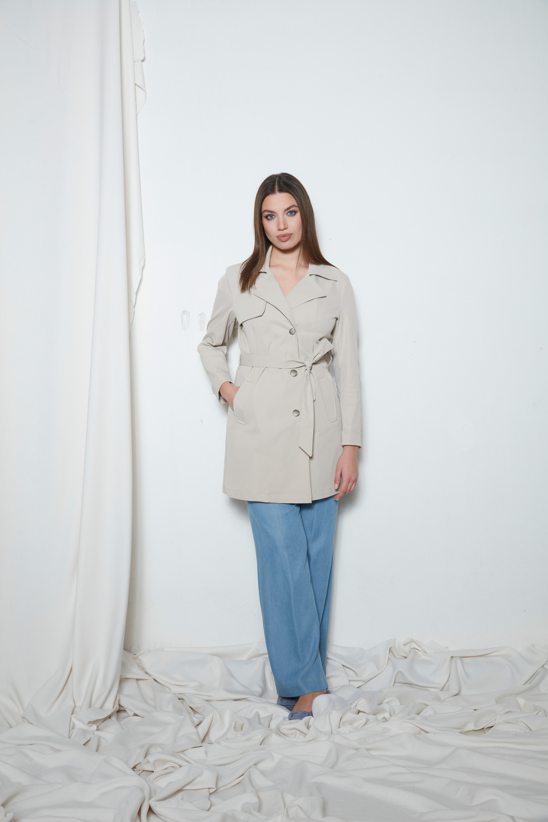 Trench Marsala – PLUS SIZE