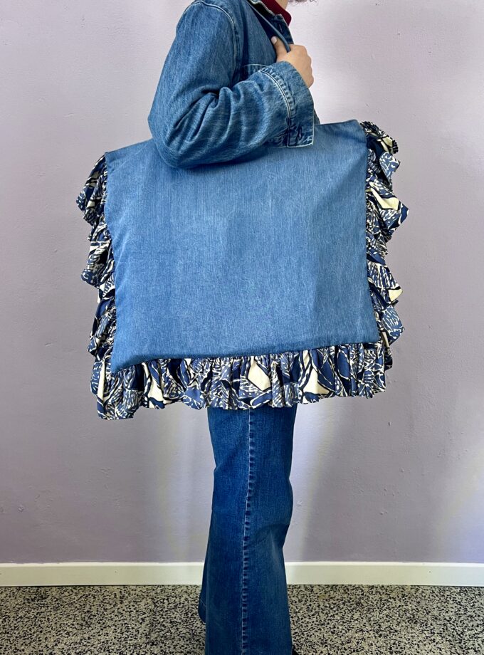 Borsa Lou Lou Jeans Fantasia