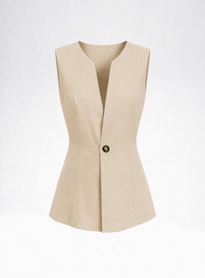Gilet Diva - 50, Beige